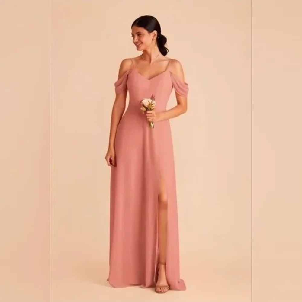 Elegant Pink Off-Shoulder Dress